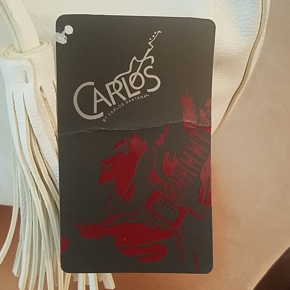 Carlos Santana White Interlude Tour Bag - Picture 3 of 8